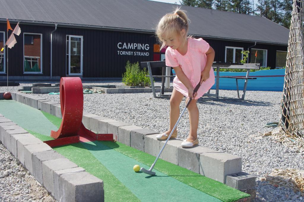 Tornby Strand Camping Cottages Hirtshals Exterior foto
